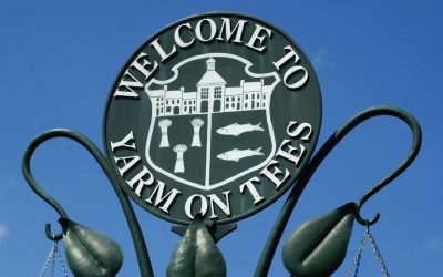 Flower tubs and hanging baskets.