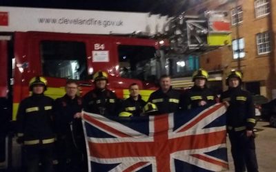 What do you do when the flag leaves the pole? Call the Fire Brigade of course.